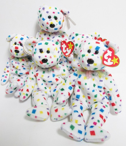 Ty 2K, Millennium Bear<BR>Ty - Beanie Baby<br>(Click on picture-FULL DETAILS)